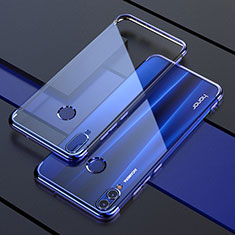 Funda Silicona Ultrafina Carcasa Transparente H04 para Huawei Honor V10 Lite Azul