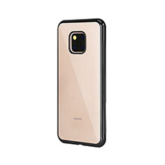 Funda Silicona Ultrafina Carcasa Transparente H04 para Huawei Mate 20 Pro Negro