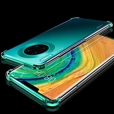 Funda Silicona Ultrafina Carcasa Transparente H04 para Huawei Mate 30 5G Verde