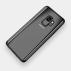 Funda Silicona Ultrafina Carcasa Transparente H04 para Samsung Galaxy S9 Negro