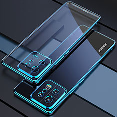 Funda Silicona Ultrafina Carcasa Transparente H04 para Xiaomi Mi 13 Pro 5G Azul