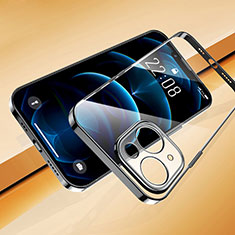 Funda Silicona Ultrafina Carcasa Transparente H07 para Apple iPhone 14 Plus Negro