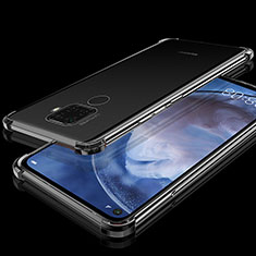Funda Silicona Ultrafina Carcasa Transparente H07 para Huawei Mate 30 Lite Negro
