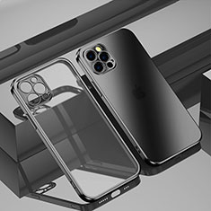 Funda Silicona Ultrafina Carcasa Transparente H11 para Apple iPhone 15 Pro Negro