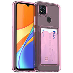 Funda Silicona Ultrafina Carcasa Transparente HD1 para Xiaomi POCO C3 Rosa