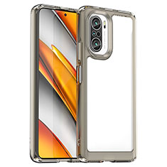 Funda Silicona Ultrafina Carcasa Transparente JS2 para Xiaomi Mi 11X 5G Gris