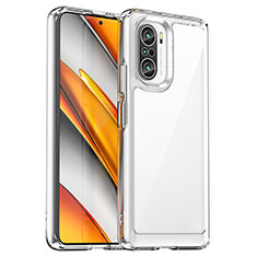 Funda Silicona Ultrafina Carcasa Transparente JS2 para Xiaomi Poco F3 5G Claro