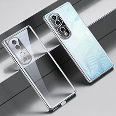 Funda Silicona Ultrafina Carcasa Transparente LD1 para Huawei Honor 80 Pro 5G Plata