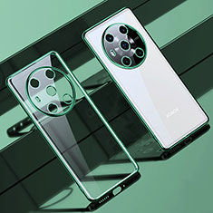 Funda Silicona Ultrafina Carcasa Transparente LD1 para Huawei Honor Magic3 5G Verde