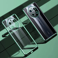 Funda Silicona Ultrafina Carcasa Transparente LD1 para Huawei Mate 50 RS Verde