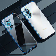 Funda Silicona Ultrafina Carcasa Transparente LD1 para Huawei Nova 10 Pro Azul