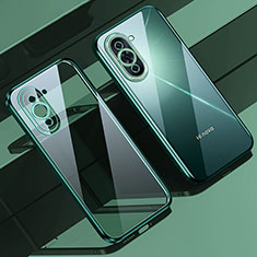 Funda Silicona Ultrafina Carcasa Transparente LD1 para Huawei Nova 10 Verde