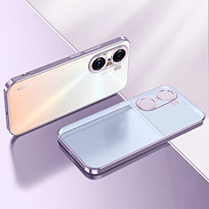 Funda Silicona Ultrafina Carcasa Transparente LD2 para Huawei Honor 60 Pro 5G Morado