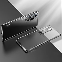 Funda Silicona Ultrafina Carcasa Transparente LD2 para Huawei Honor 80 Pro Flat 5G Negro