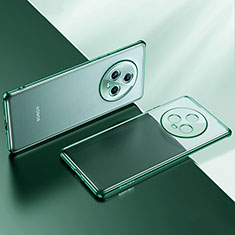 Funda Silicona Ultrafina Carcasa Transparente LD2 para Huawei Honor Magic5 5G Verde