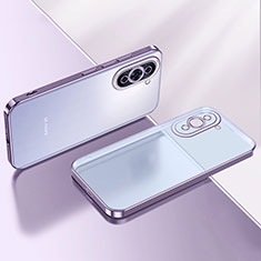 Funda Silicona Ultrafina Carcasa Transparente LD2 para Huawei Nova 10 Pro Morado