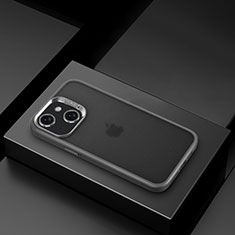 Funda Silicona Ultrafina Carcasa Transparente LD8 para Apple iPhone 14 Plus Gris