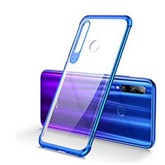 Funda Silicona Ultrafina Carcasa Transparente S01 para Huawei Honor 20 Lite Azul