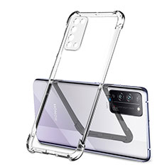 Funda Silicona Ultrafina Carcasa Transparente S01 para Huawei Honor X10 5G Claro