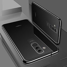 Funda Silicona Ultrafina Carcasa Transparente S01 para Huawei Mate 20 Lite Negro