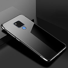 Funda Silicona Ultrafina Carcasa Transparente S01 para Huawei Mate 20 X 5G Negro