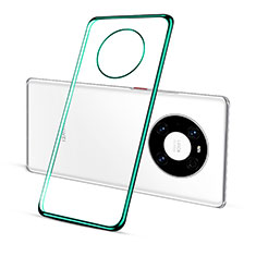 Funda Silicona Ultrafina Carcasa Transparente S01 para Huawei Mate 40 Pro Verde