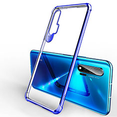 Funda Silicona Ultrafina Carcasa Transparente S01 para Huawei Nova 6 Azul