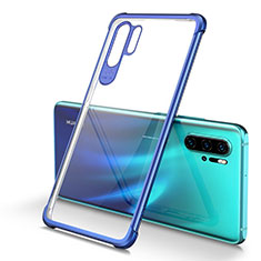 Funda Silicona Ultrafina Carcasa Transparente S01 para Huawei P30 Pro New Edition Azul