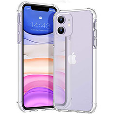 Funda Silicona Ultrafina Carcasa Transparente S02 para Apple iPhone 12 Claro