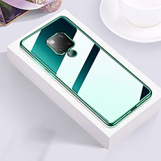 Funda Silicona Ultrafina Carcasa Transparente S02 para Huawei Mate 20 X 5G Verde