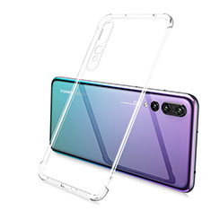 Funda Silicona Ultrafina Carcasa Transparente S02 para Huawei P20 Pro Claro