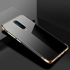 Funda Silicona Ultrafina Carcasa Transparente S02 para Oppo R17 Pro Oro