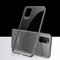 Funda Silicona Ultrafina Carcasa Transparente S02 para Samsung Galaxy S20 5G Negro