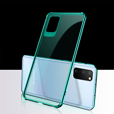 Funda Silicona Ultrafina Carcasa Transparente S02 para Samsung Galaxy S20 Verde