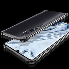 Funda Silicona Ultrafina Carcasa Transparente S02 para Xiaomi Mi Note 10 Pro Negro