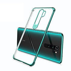 Funda Silicona Ultrafina Carcasa Transparente S02 para Xiaomi Redmi Note 8 Pro Verde