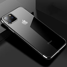 Funda Silicona Ultrafina Carcasa Transparente S03 para Apple iPhone 11 Pro Max Negro