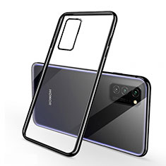 Funda Silicona Ultrafina Carcasa Transparente S03 para Huawei Honor View 30 Pro 5G Negro