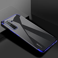 Funda Silicona Ultrafina Carcasa Transparente S03 para Huawei Nova 7 SE 5G Azul