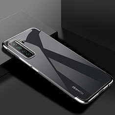 Funda Silicona Ultrafina Carcasa Transparente S03 para Huawei Nova 7 SE 5G Plata