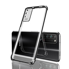 Funda Silicona Ultrafina Carcasa Transparente S04 para Huawei Honor X10 5G Negro