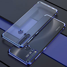 Funda Silicona Ultrafina Carcasa Transparente S04 para Huawei P20 Lite (2019) Azul