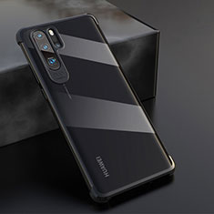 Funda Silicona Ultrafina Carcasa Transparente S04 para Huawei P30 Pro Negro