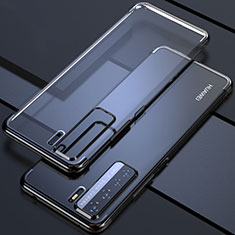 Funda Silicona Ultrafina Carcasa Transparente S04 para Huawei P40 Lite 5G Negro