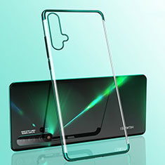 Funda Silicona Ultrafina Carcasa Transparente S05 para Huawei Nova 5 Verde