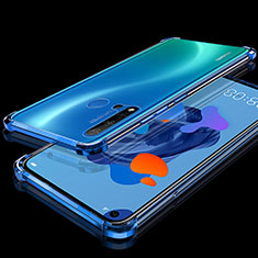 Funda Silicona Ultrafina Carcasa Transparente S05 para Huawei Nova 5i Azul