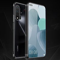 Funda Silicona Ultrafina Carcasa Transparente S05 para Huawei Nova 6 Negro