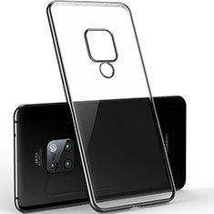 Funda Silicona Ultrafina Carcasa Transparente S06 para Huawei Mate 20 X 5G Negro