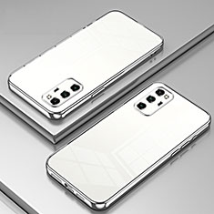 Funda Silicona Ultrafina Carcasa Transparente SY1 para Huawei Honor V30 Pro 5G Plata