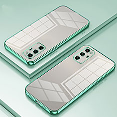 Funda Silicona Ultrafina Carcasa Transparente SY1 para Huawei Honor V30 Pro 5G Verde